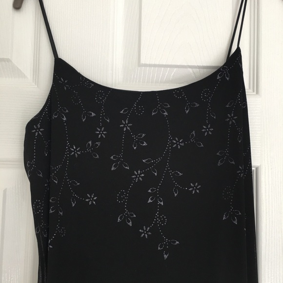 Black dress with glitter detail - Picture 2 of 4